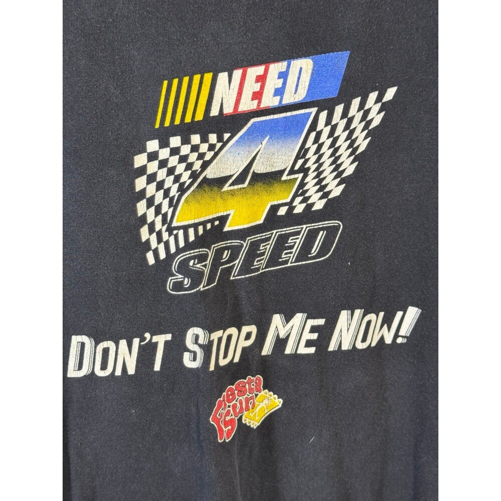 Vintage Need 4 Speed Don’t Stop Me Now Fiesta Sun Shirt XL - Picture 4 of 8